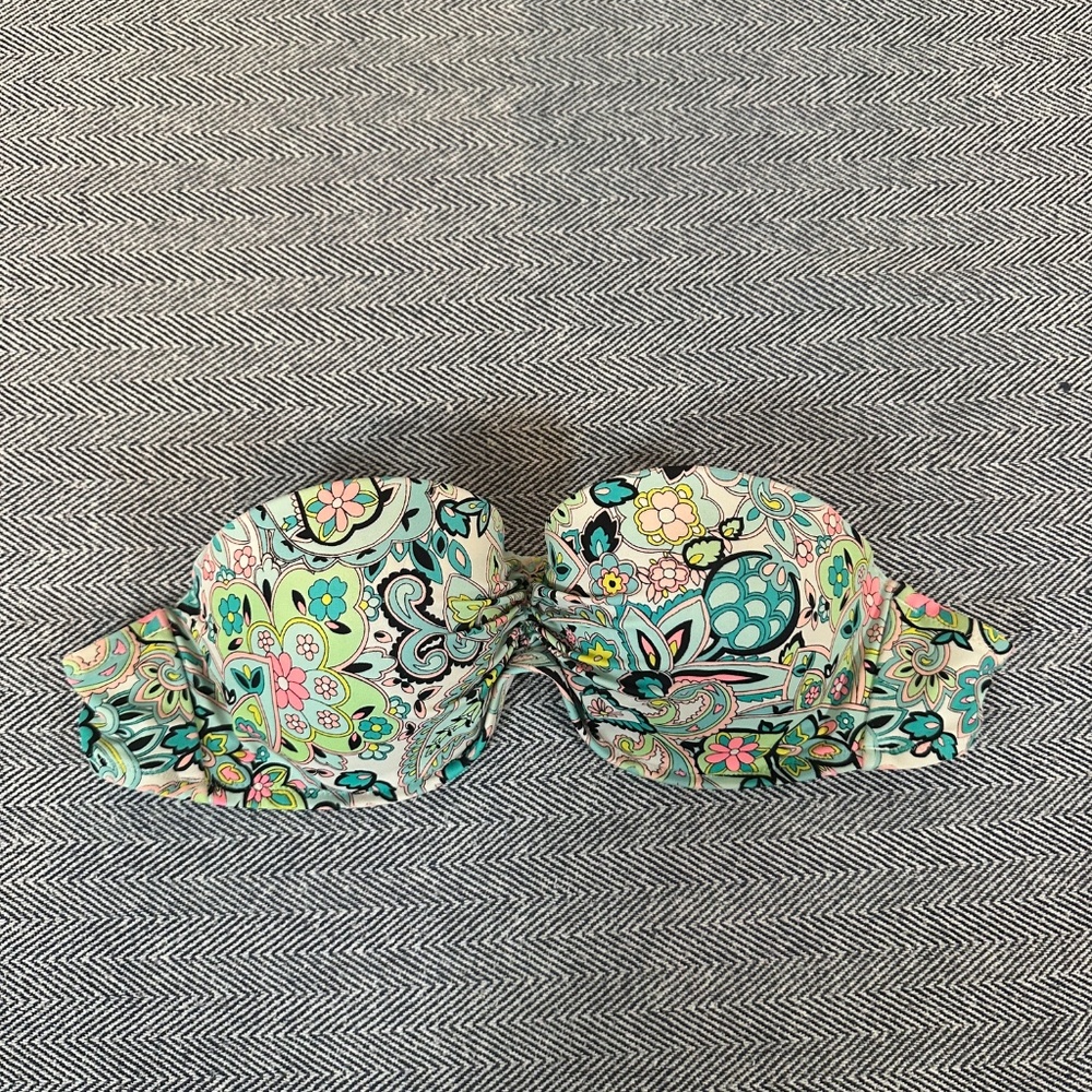 VICTORIA'S SECRET - Strapless Paisley Bikini Top